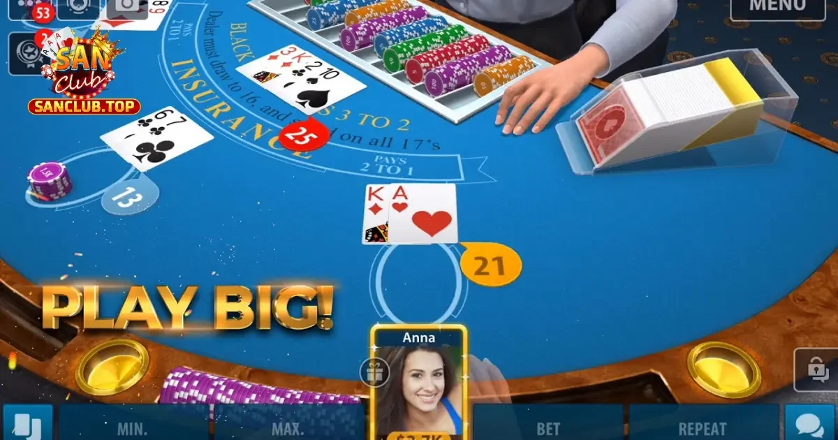 Cách Chơi Blackjack Online Tại Cổng Game SanClub