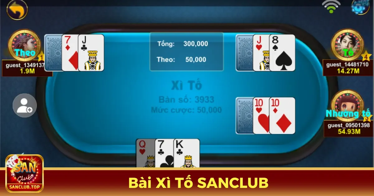 Hướng Dẫn Chơi Bài Xì Tố Online Dễ Hiểu Tại Cổng SanClub 2 Bài Xì Tố Là Gì? Quy Tắc Chơi Cơ Bản